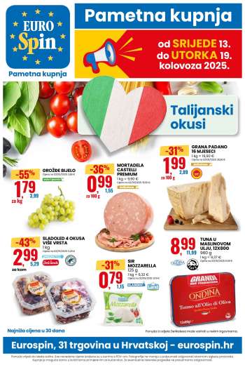 Eurospin katalog - 13.08.2025. - 19.08.2025.