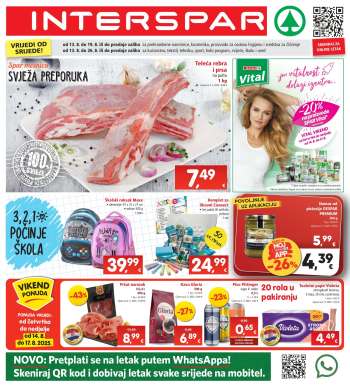 INTERSPAR katalog - 13.08.2025. - 19.08.2025.