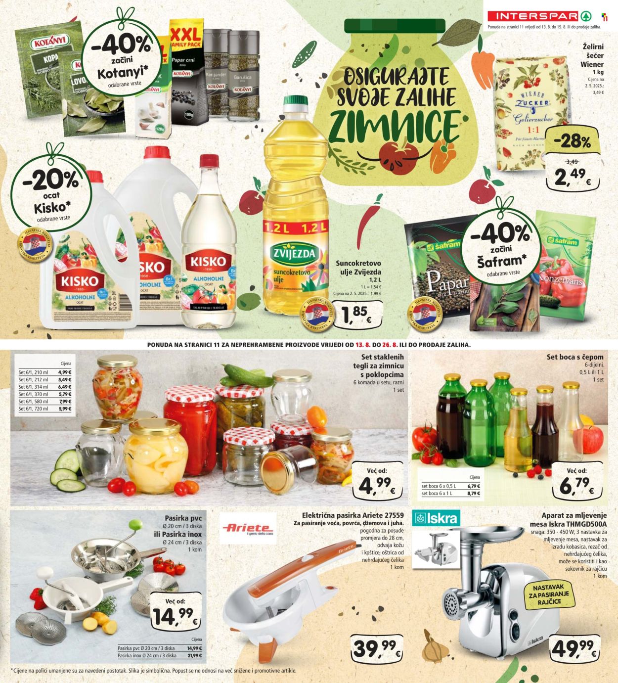 INTERSPAR katalog - 13.08.2025. - 19.08.2025. Stranica 11