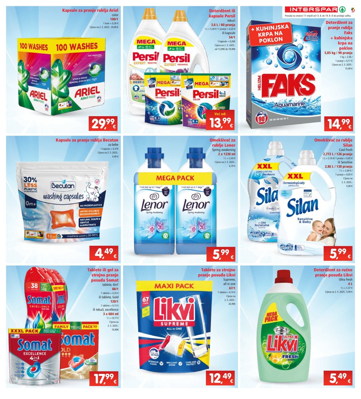 INTERSPAR katalog - 13.08.2025. - 19.08.2025. Stranica 17