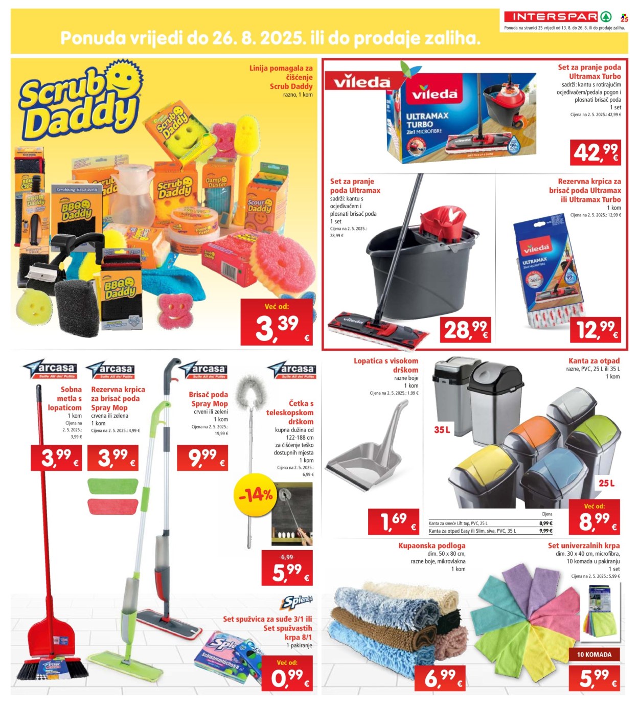INTERSPAR katalog - 13.08.2025. - 19.08.2025. Stranica 25
