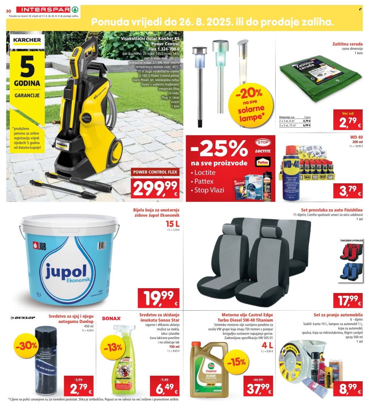 INTERSPAR katalog - 13.08.2025. - 19.08.2025. Stranica 30