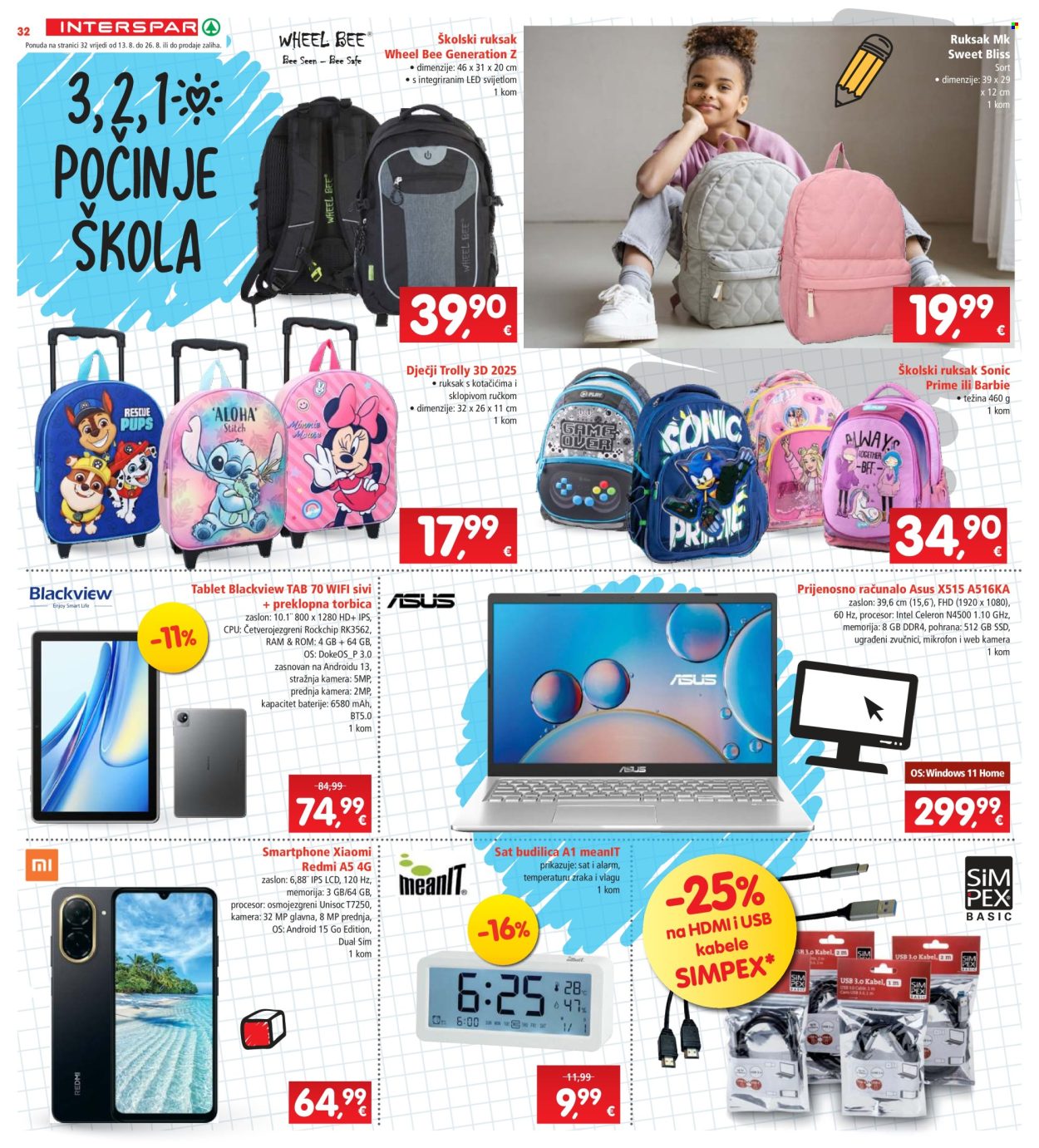 INTERSPAR katalog - 13.08.2025. - 19.08.2025. Stranica 32