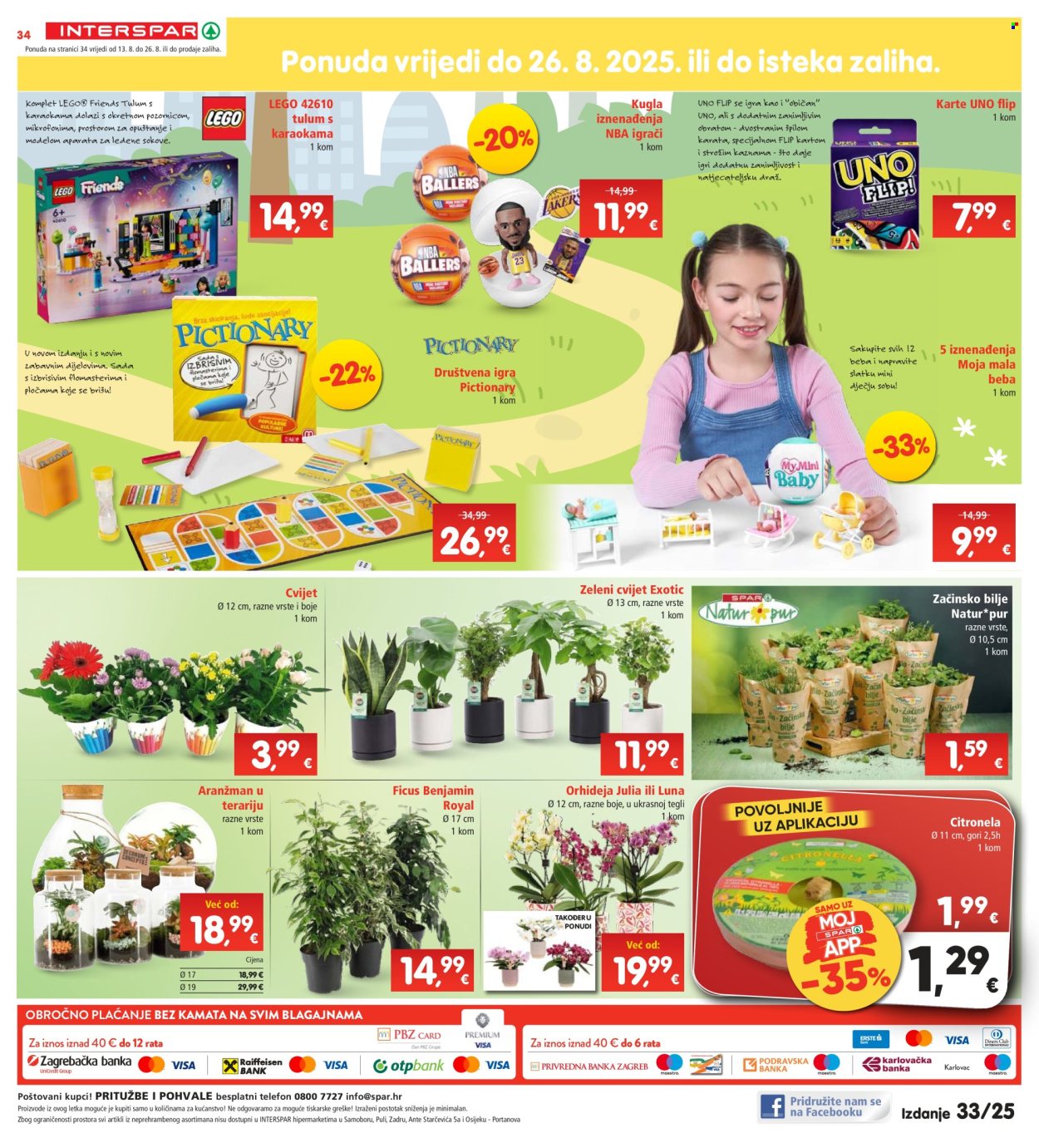 INTERSPAR katalog - 13.08.2025. - 19.08.2025. Stranica 34