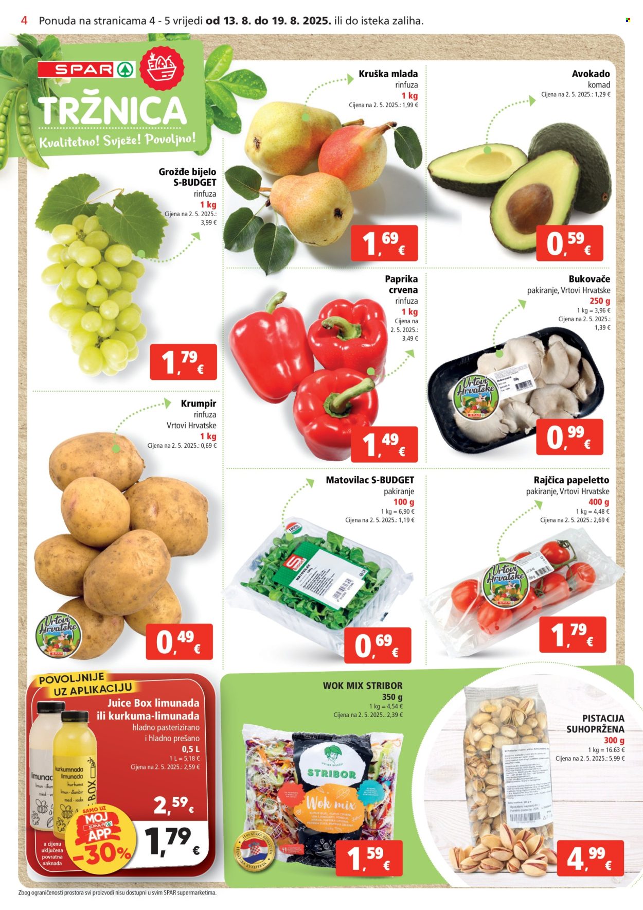 SPAR katalog - 13.08.2025. - 19.08.2025. Stranica 4