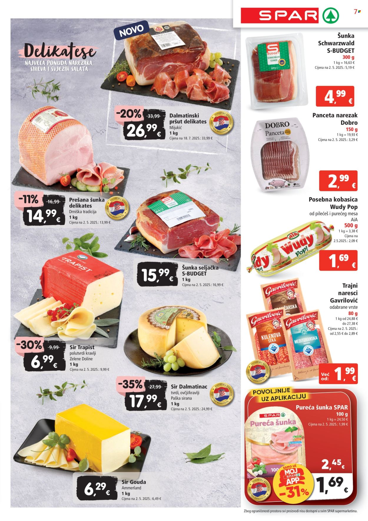 SPAR katalog - 13.08.2025. - 19.08.2025. Stranica 7