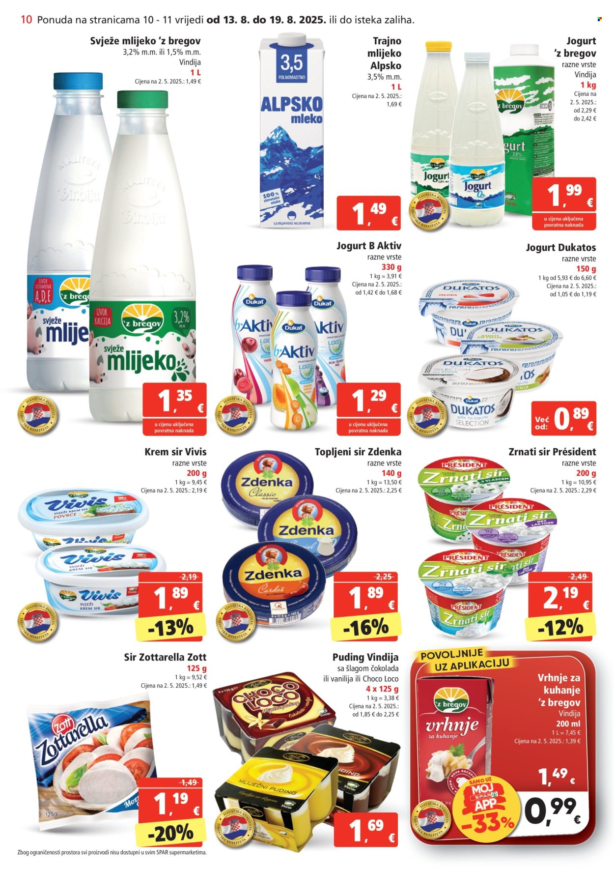 SPAR katalog - 13.08.2025. - 19.08.2025. Stranica 10