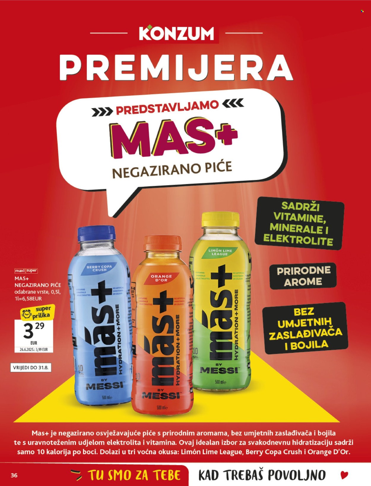 Konzum katalog - 13.08.2025. - 19.08.2025. Stranica 36