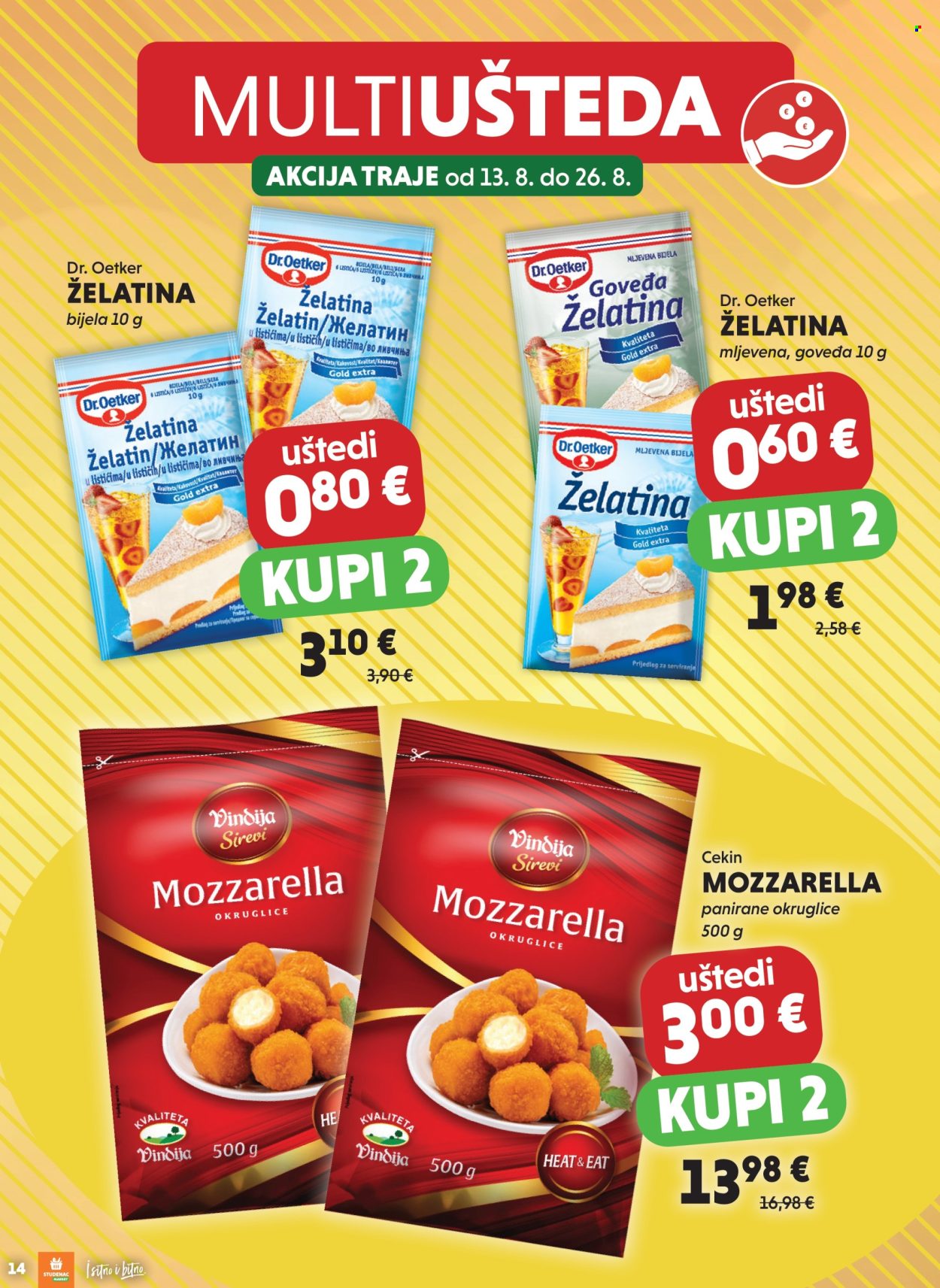 Studenac katalog - 13.08.2025. - 26.08.2025. Stranica 14