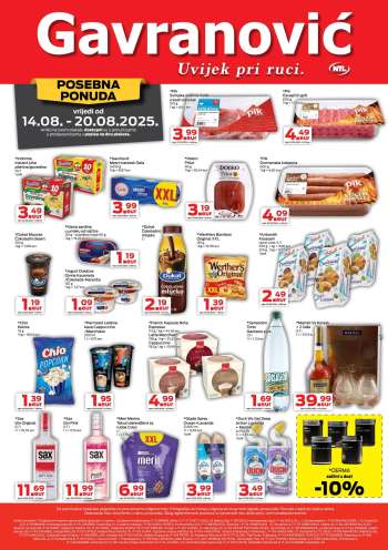 Gavranović katalog - 14.08.2025. - 20.08.2025.
