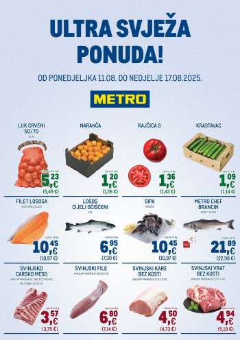 Metro katalog - 11.08.2025. - 17.08.2025.