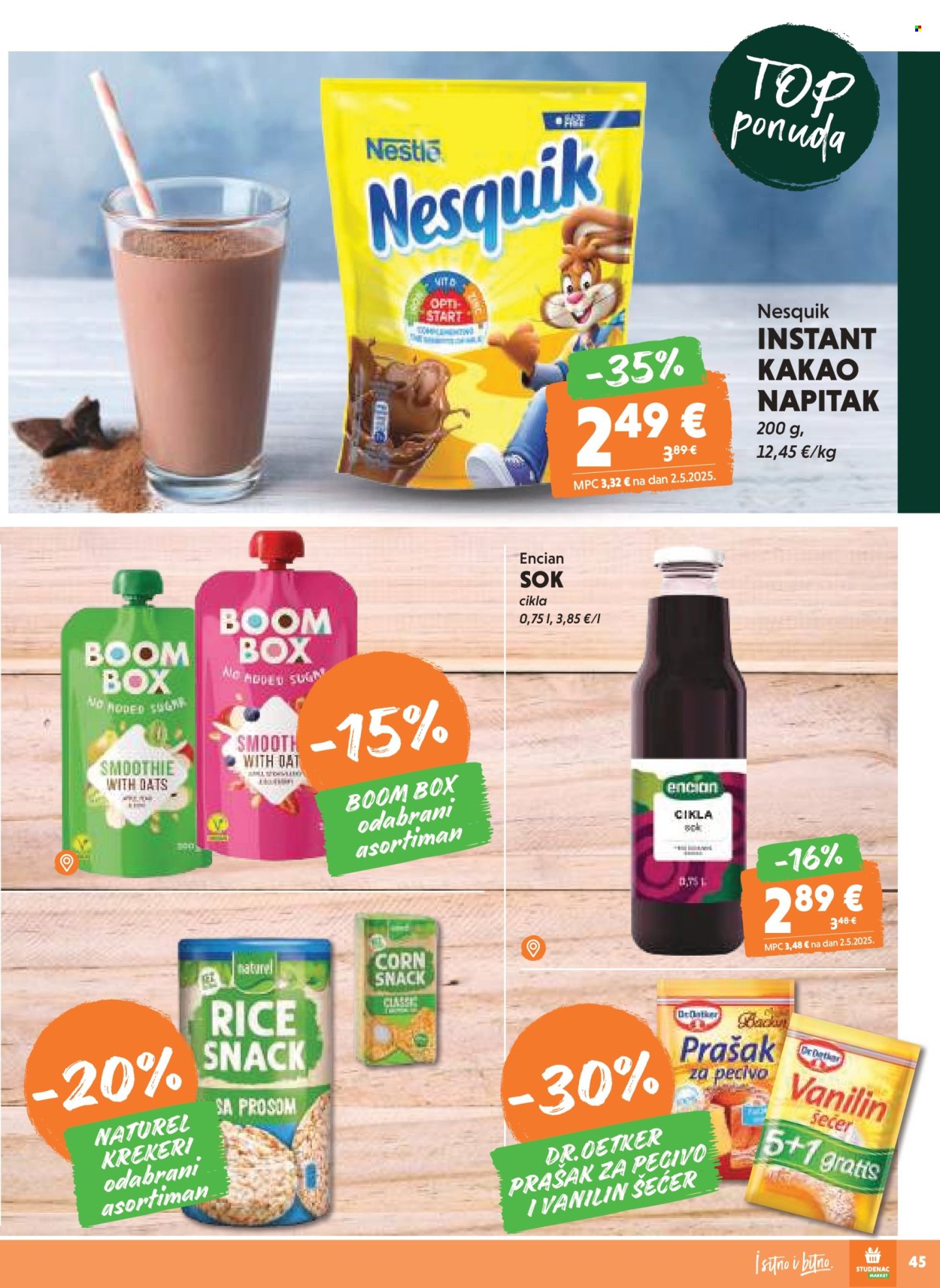 Studenac katalog - 13.08.2025. - 26.08.2025. Stranica 45