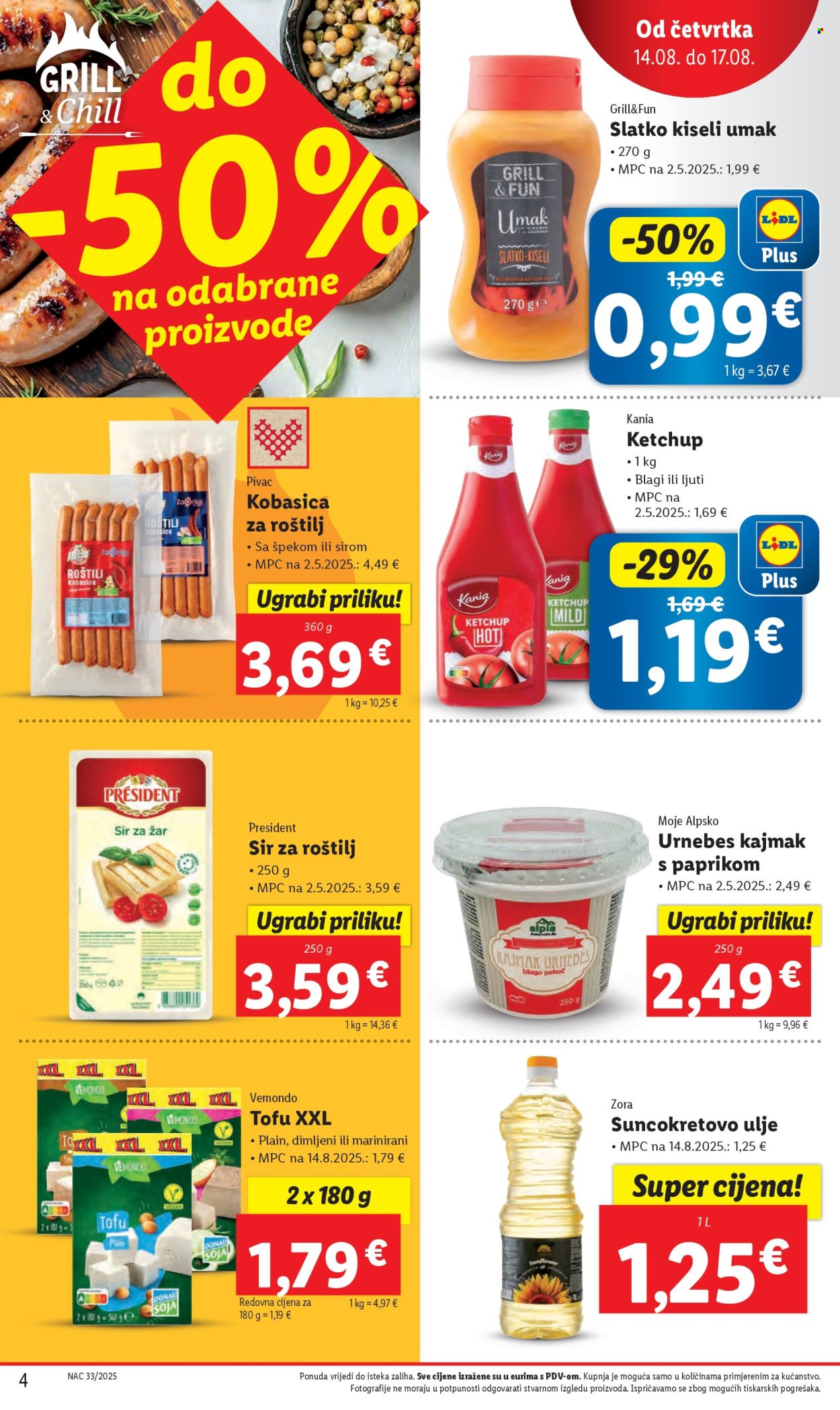 Lidl katalog - 14.08.2025. - 17.08.2025. Stranica 4
