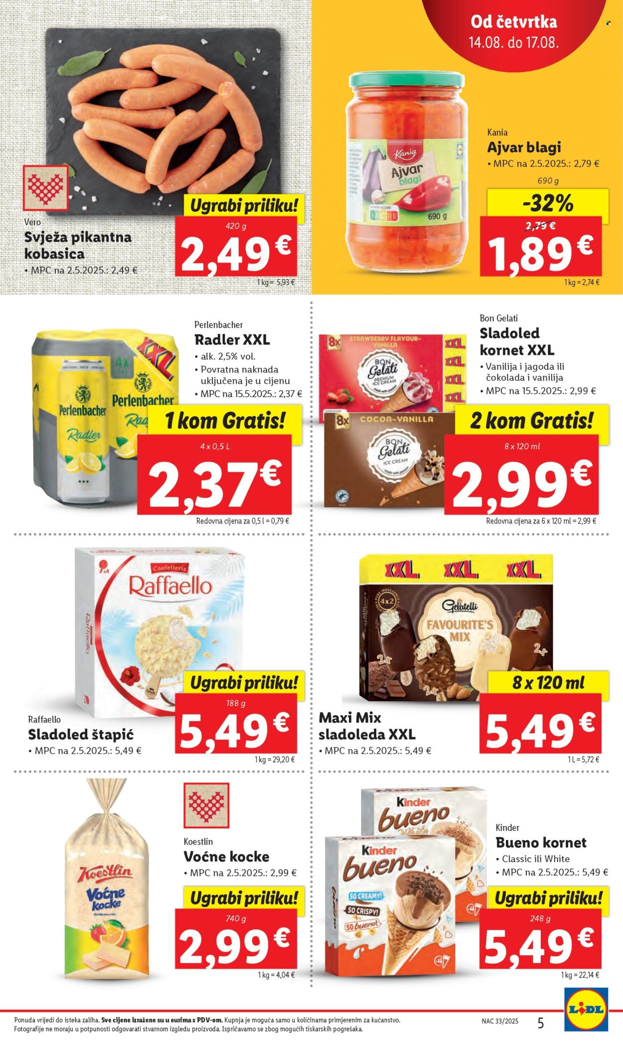 Lidl katalog - 14.08.2025. - 17.08.2025. Stranica 5