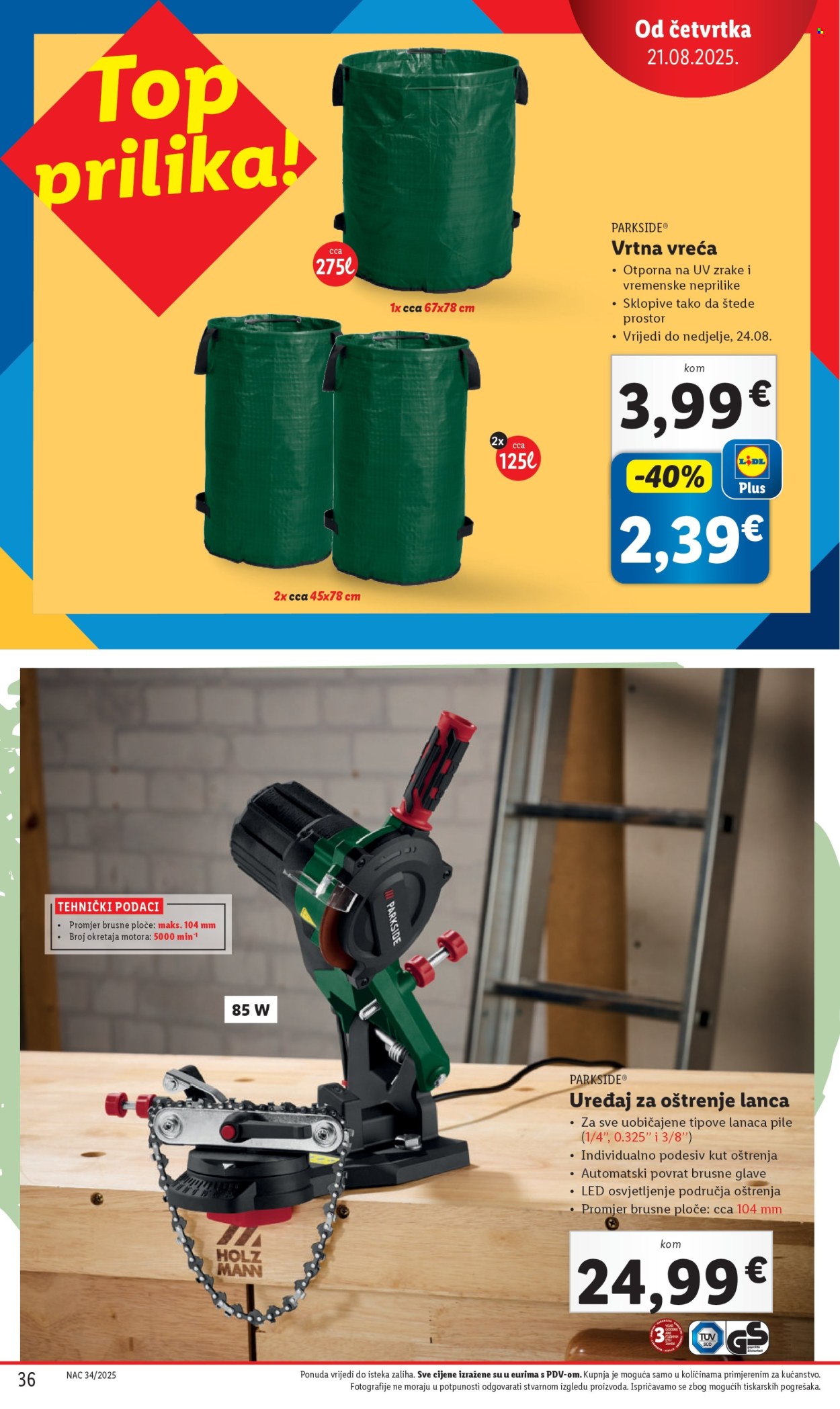 Lidl katalog - 18.08.2025. - 24.08.2025. Stranica 36