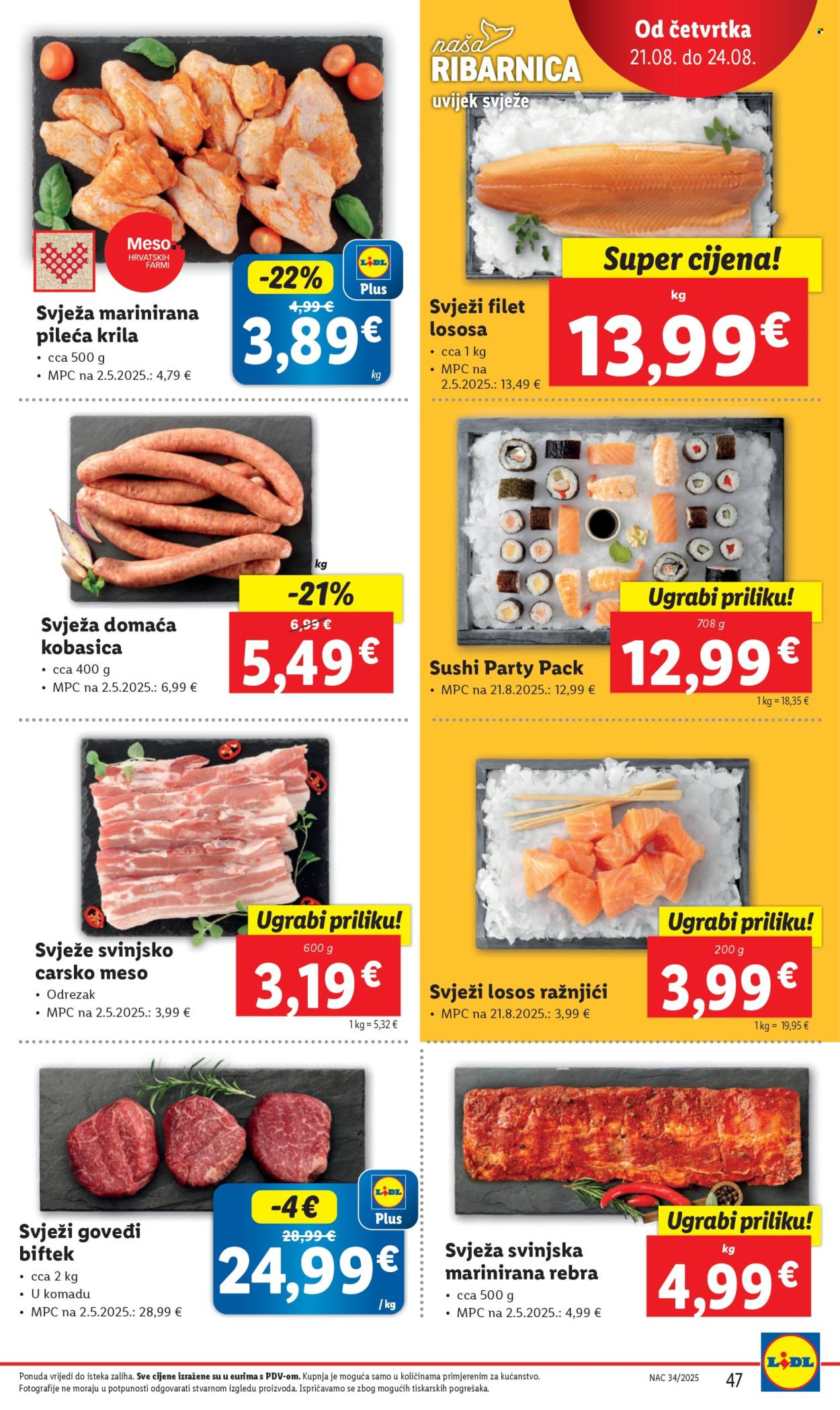 Lidl katalog - 18.08.2025. - 24.08.2025. Stranica 47