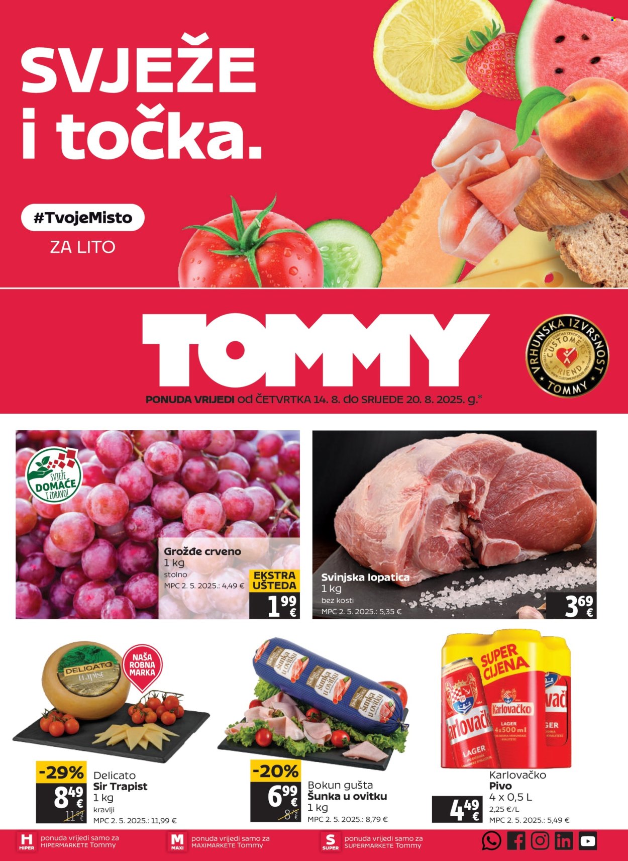 Tommy katalog - 14.08.2025. - 20.08.2025. Stranica 1