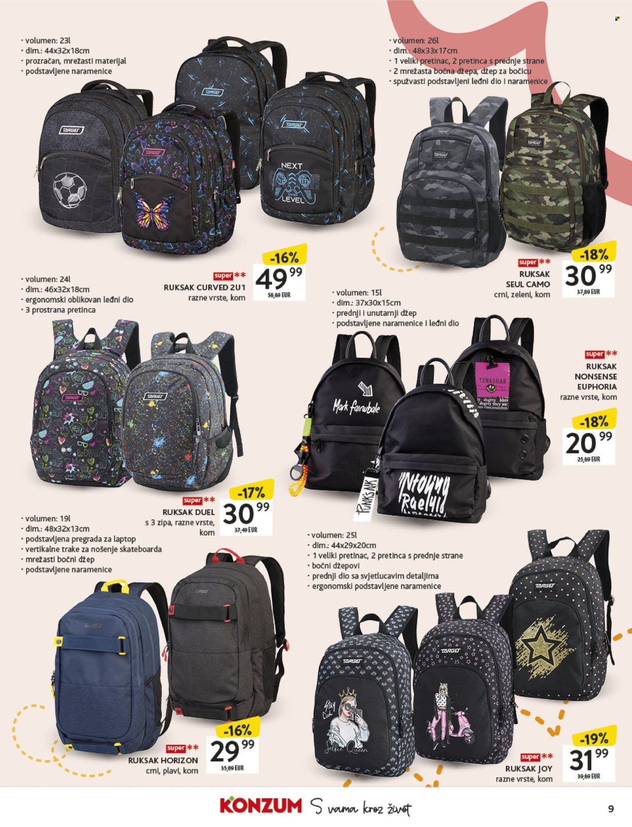 Konzum katalog - 18.08.2025. - 21.09.2025. Stranica 9