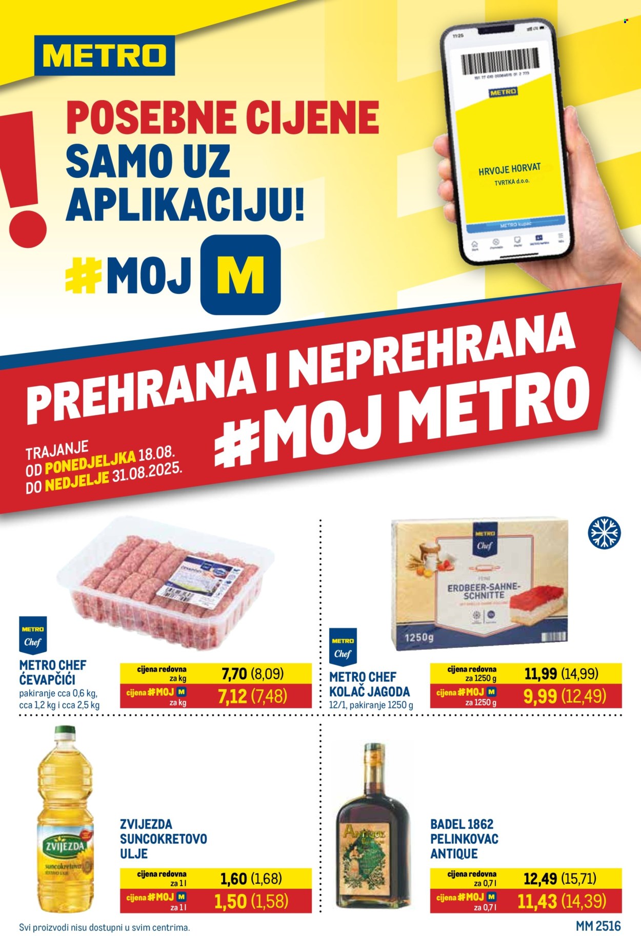Metro katalog - 18.08.2025. - 31.08.2025. Stranica 1