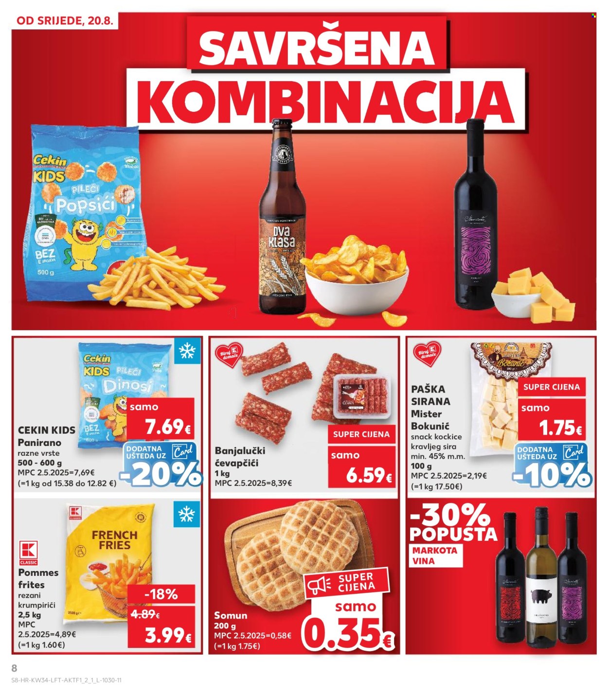 Kaufland katalog - 20.08.2025. - 26.08.2025. Stranica 8