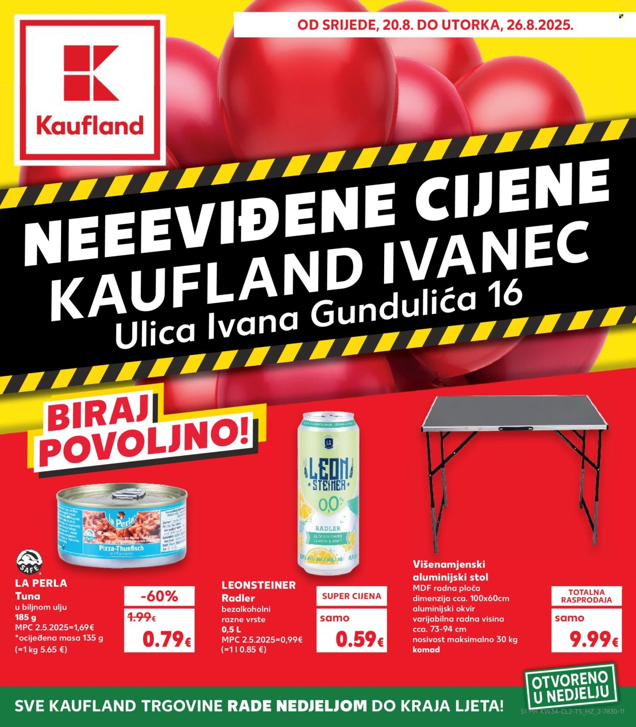 Kaufland katalog - 20.08.2025. - 26.08.2025. Stranica 1