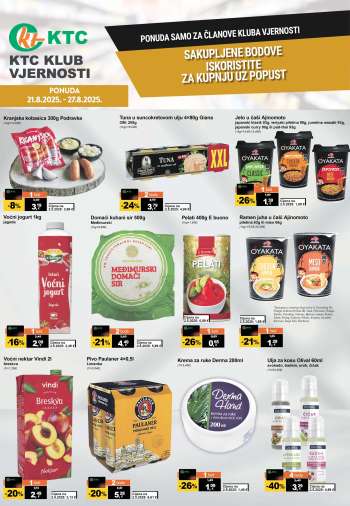 KTC katalog - 21.08.2025. - 27.08.2025.