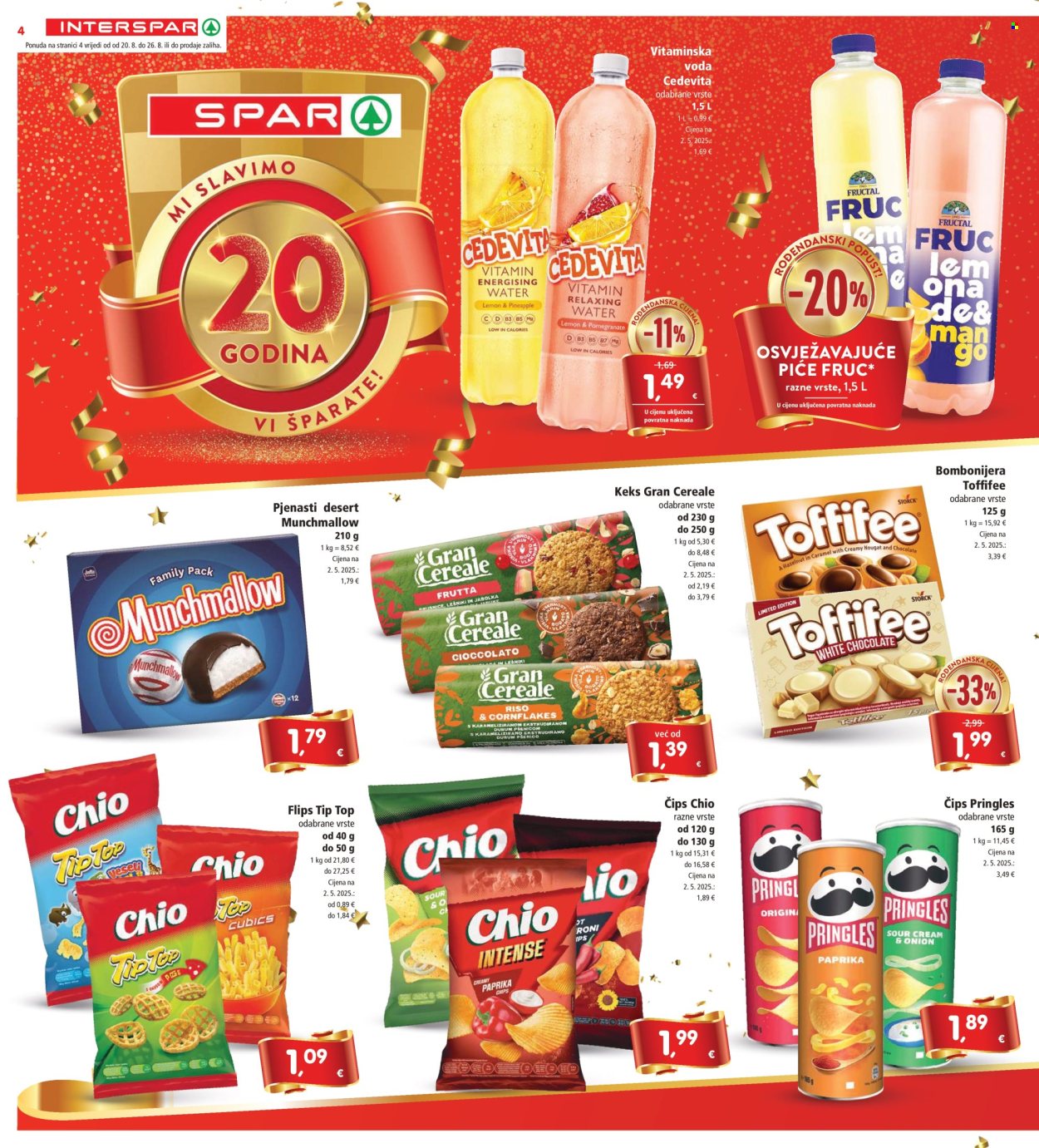INTERSPAR katalog - 20.08.2025. - 26.08.2025. Stranica 4