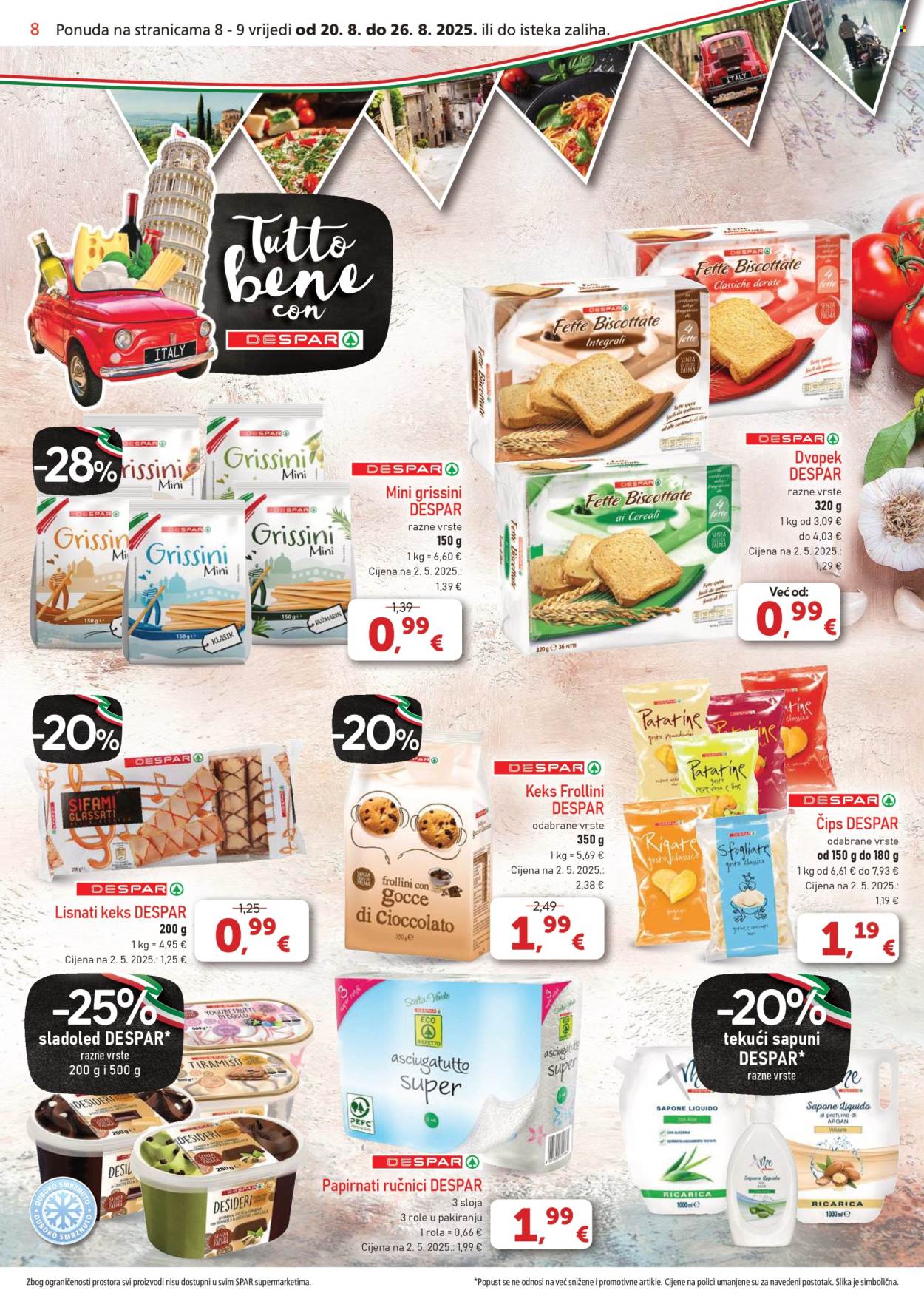 SPAR katalog - 20.08.2025. - 26.08.2025. Stranica 8