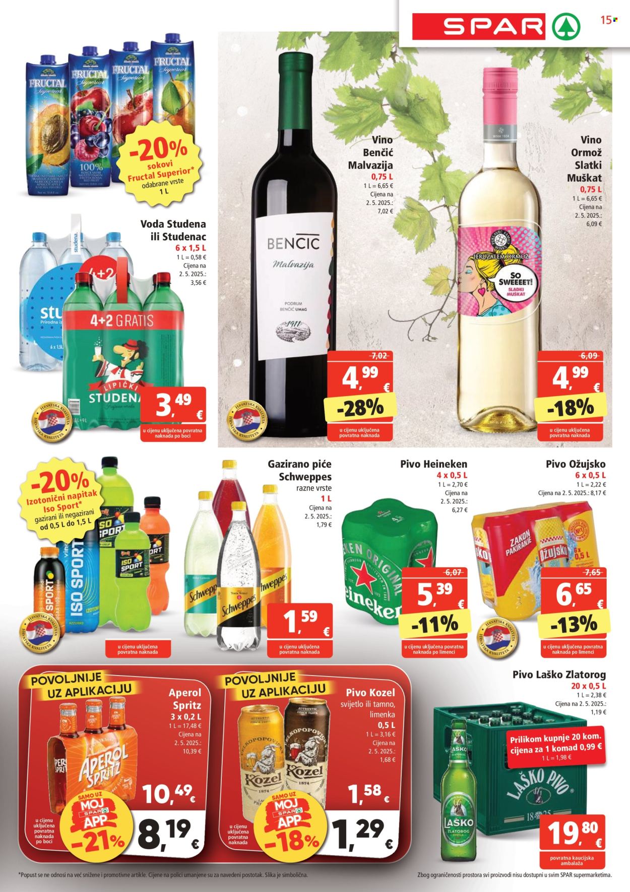 SPAR katalog - 20.08.2025. - 26.08.2025. Stranica 15