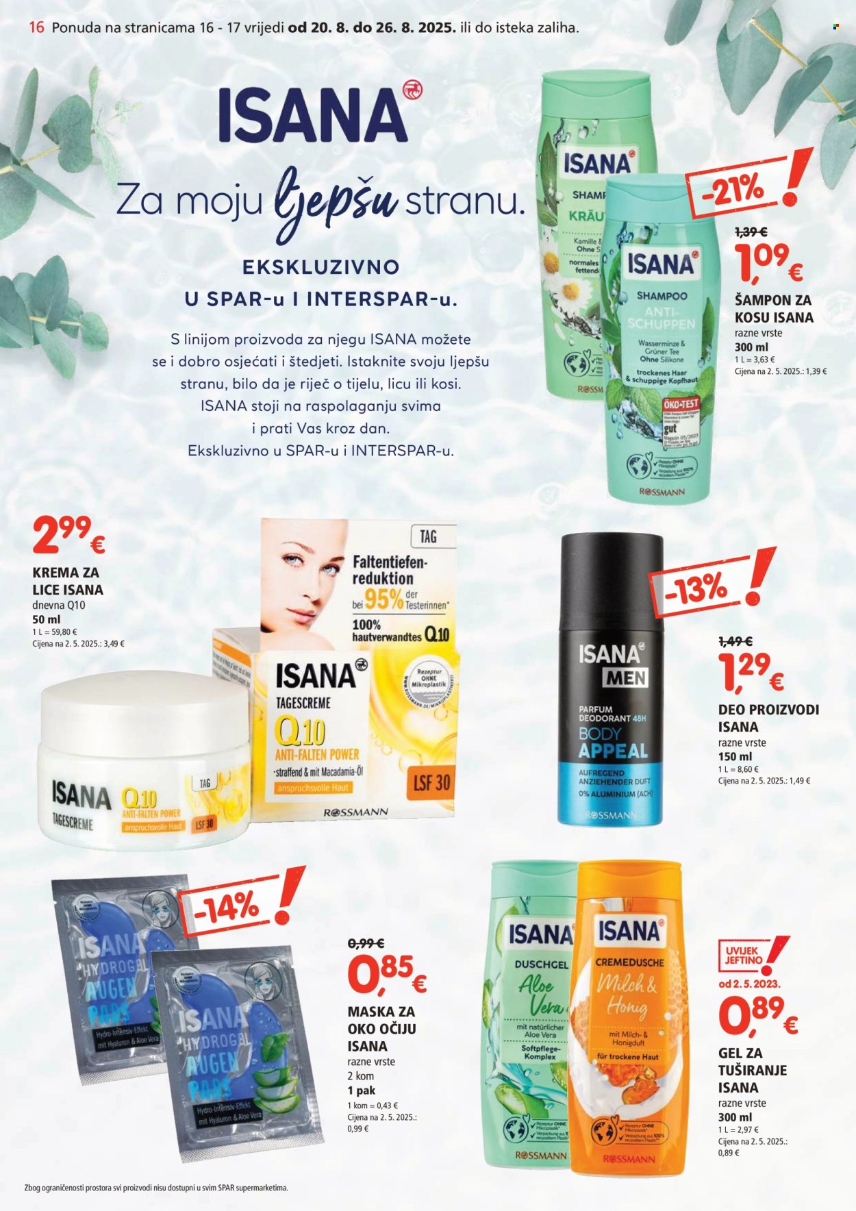 SPAR katalog - 20.08.2025. - 26.08.2025. Stranica 16