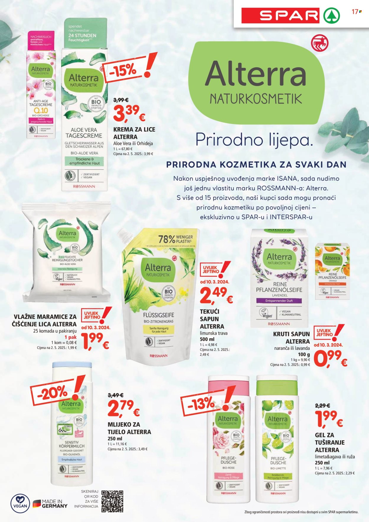 SPAR katalog - 20.08.2025. - 26.08.2025. Stranica 17