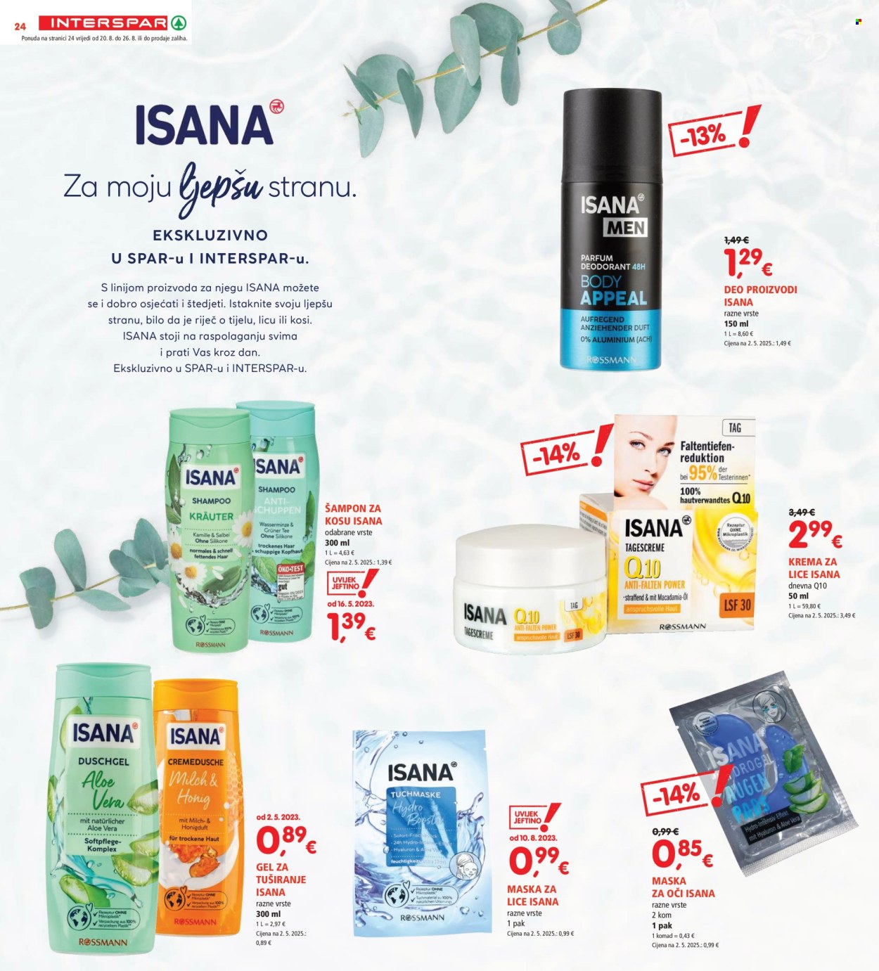 INTERSPAR katalog - 20.08.2025. - 26.08.2025. Stranica 24