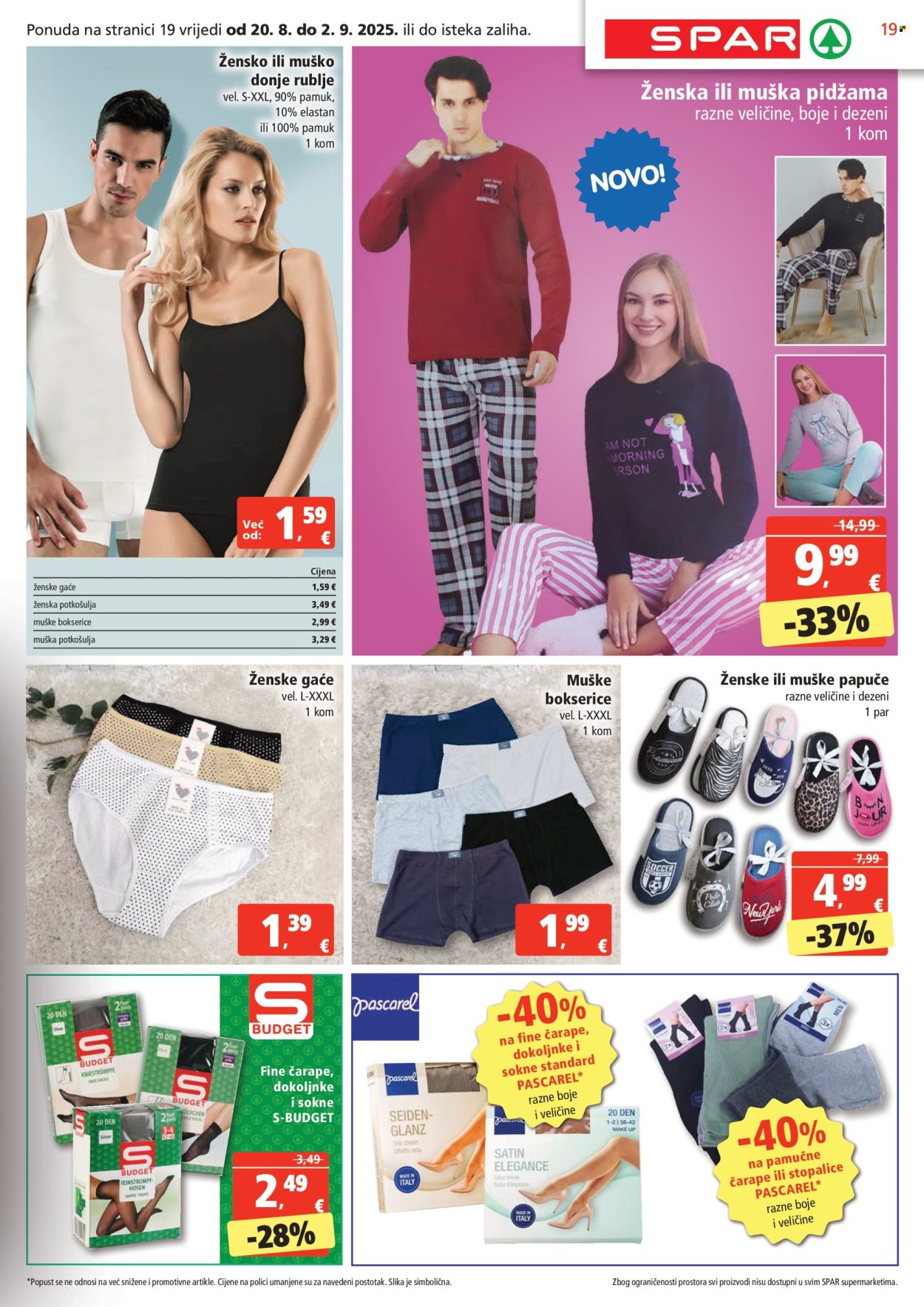 SPAR katalog - 20.08.2025. - 26.08.2025. Stranica 19