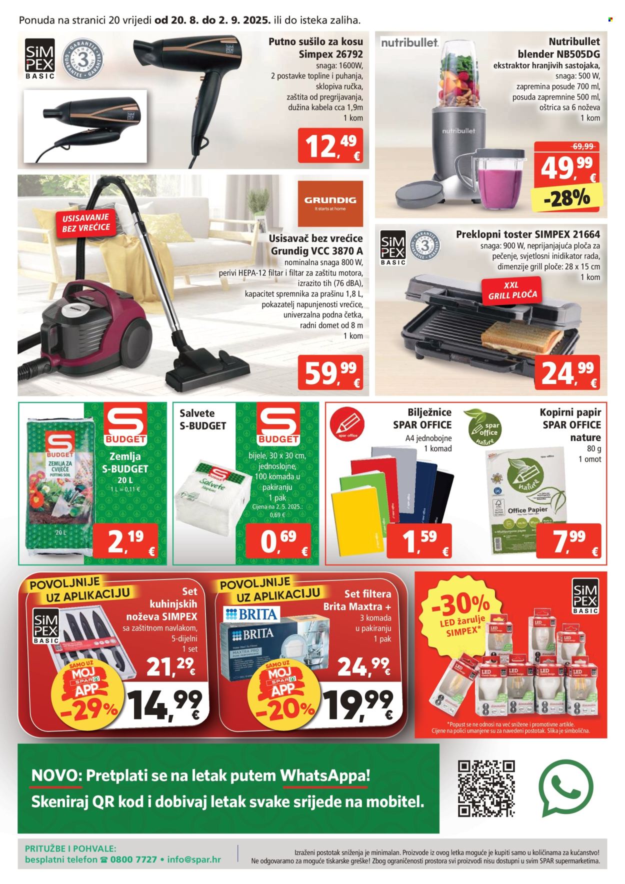 SPAR katalog - 20.08.2025. - 26.08.2025. Stranica 20