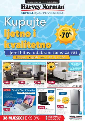 Harvey Norman katalog - 19.08.2025. - 03.09.2025.