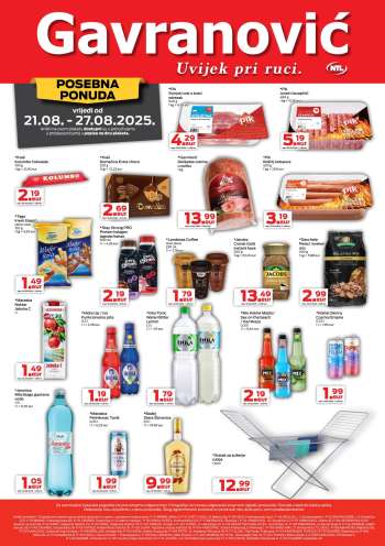 Gavranović katalog - 21.08.2025. - 27.08.2025.