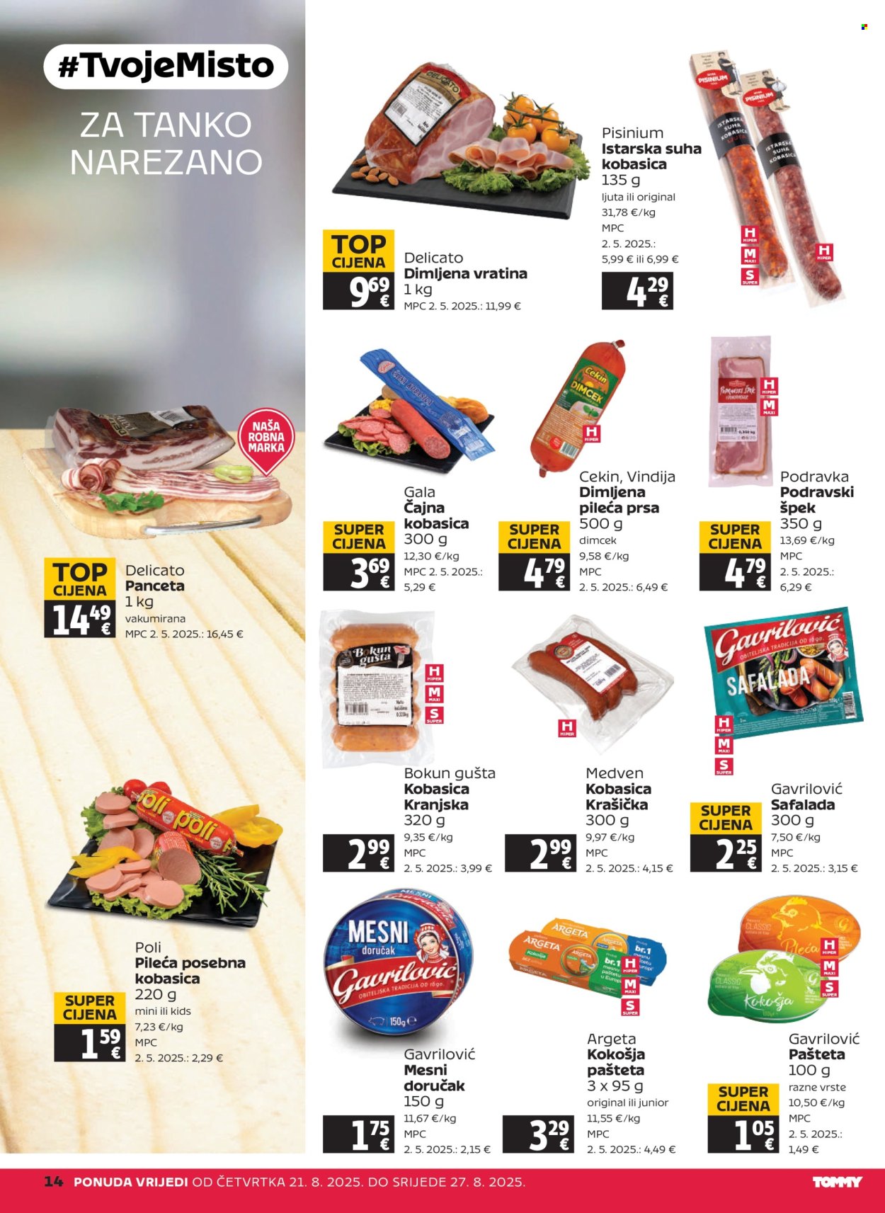 Tommy katalog - 21.08.2025. - 27.08.2025. Stranica 14