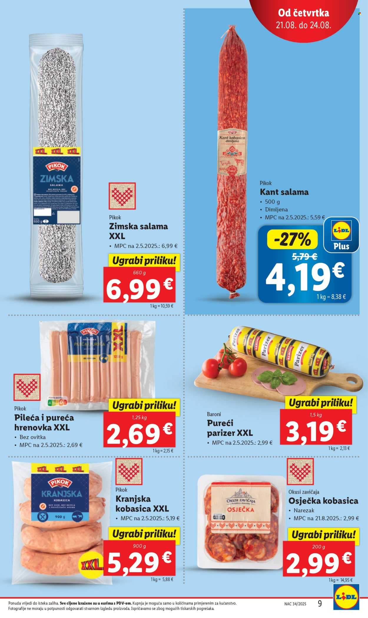 Lidl katalog - 21.08.2025. - 24.08.2025. Stranica 9