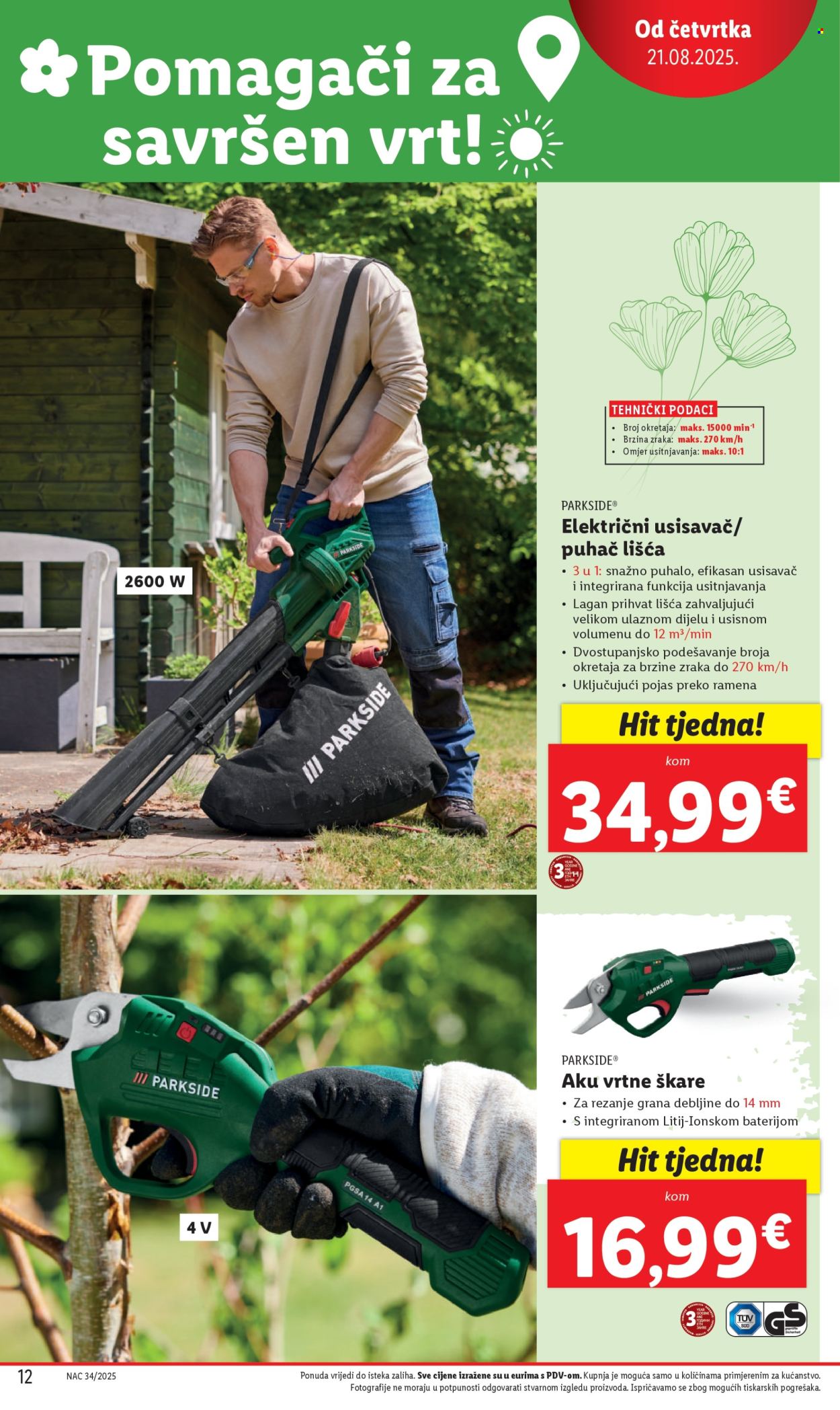 Lidl katalog - 21.08.2025. - 24.08.2025. Stranica 12
