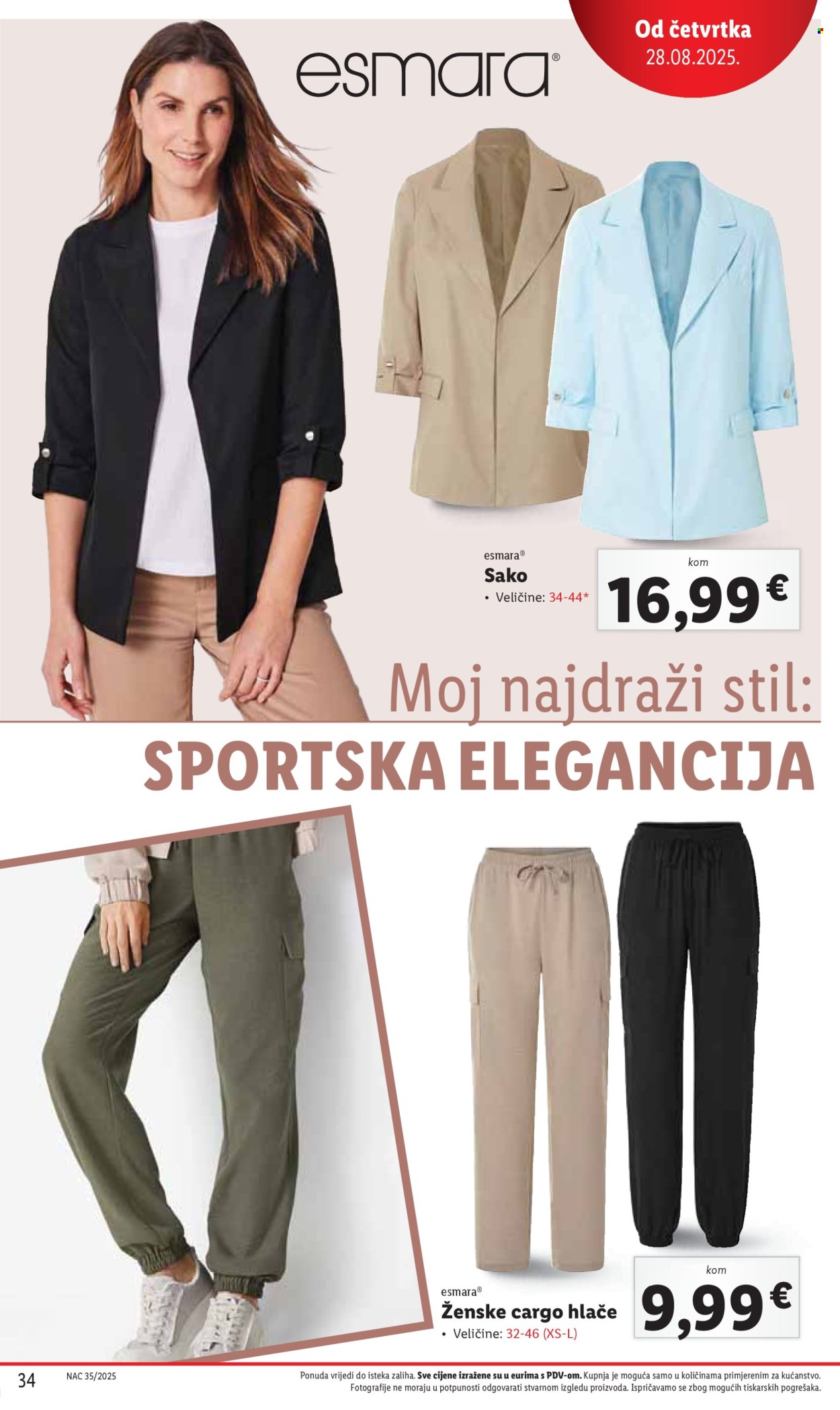 Lidl katalog - 25.08.2025. - 31.08.2025. Stranica 34