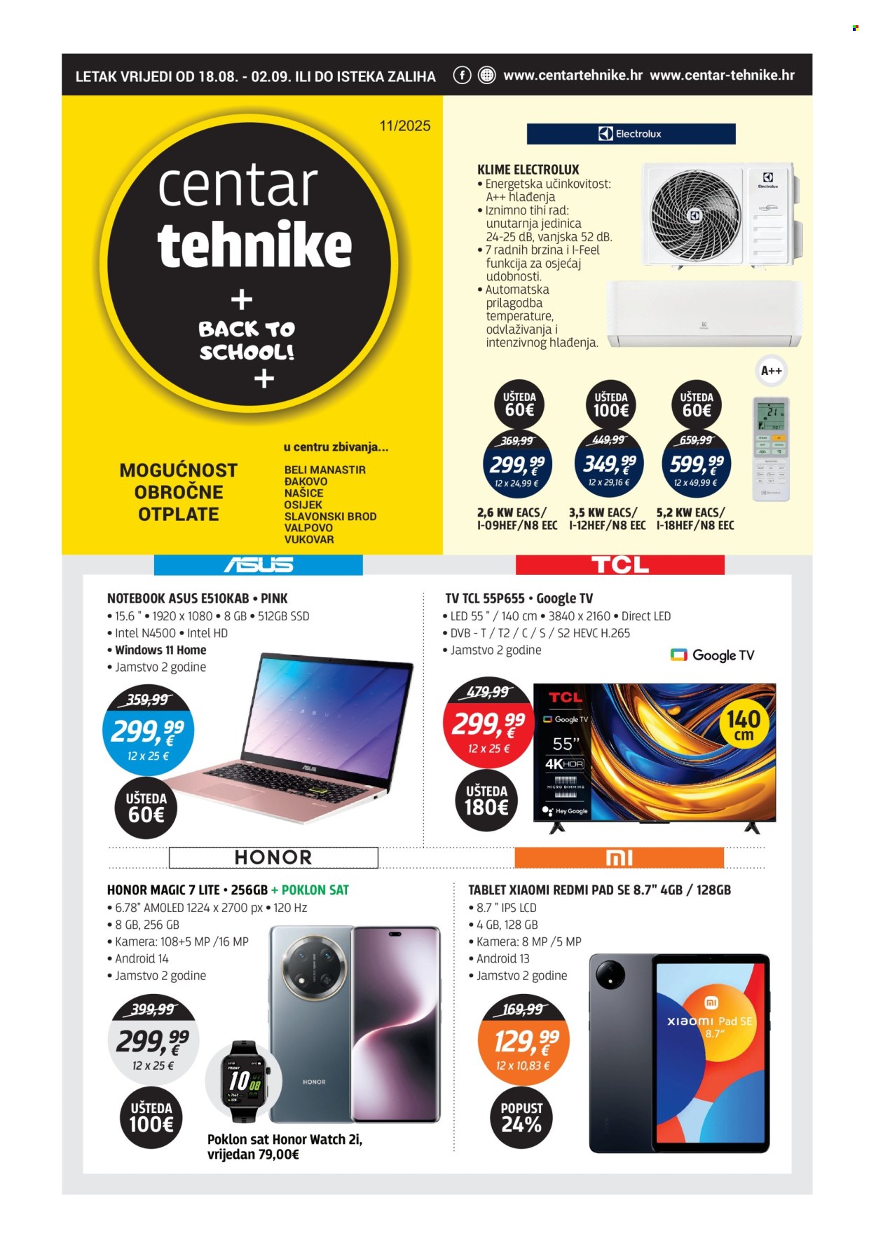 Centar Tehnike katalog - 18.08.2025. - 02.09.2025. Stranica 1