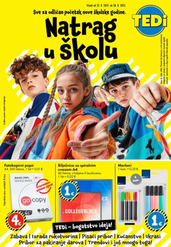 TEDi katalog - 22.08.2025. - 30.08.2025.