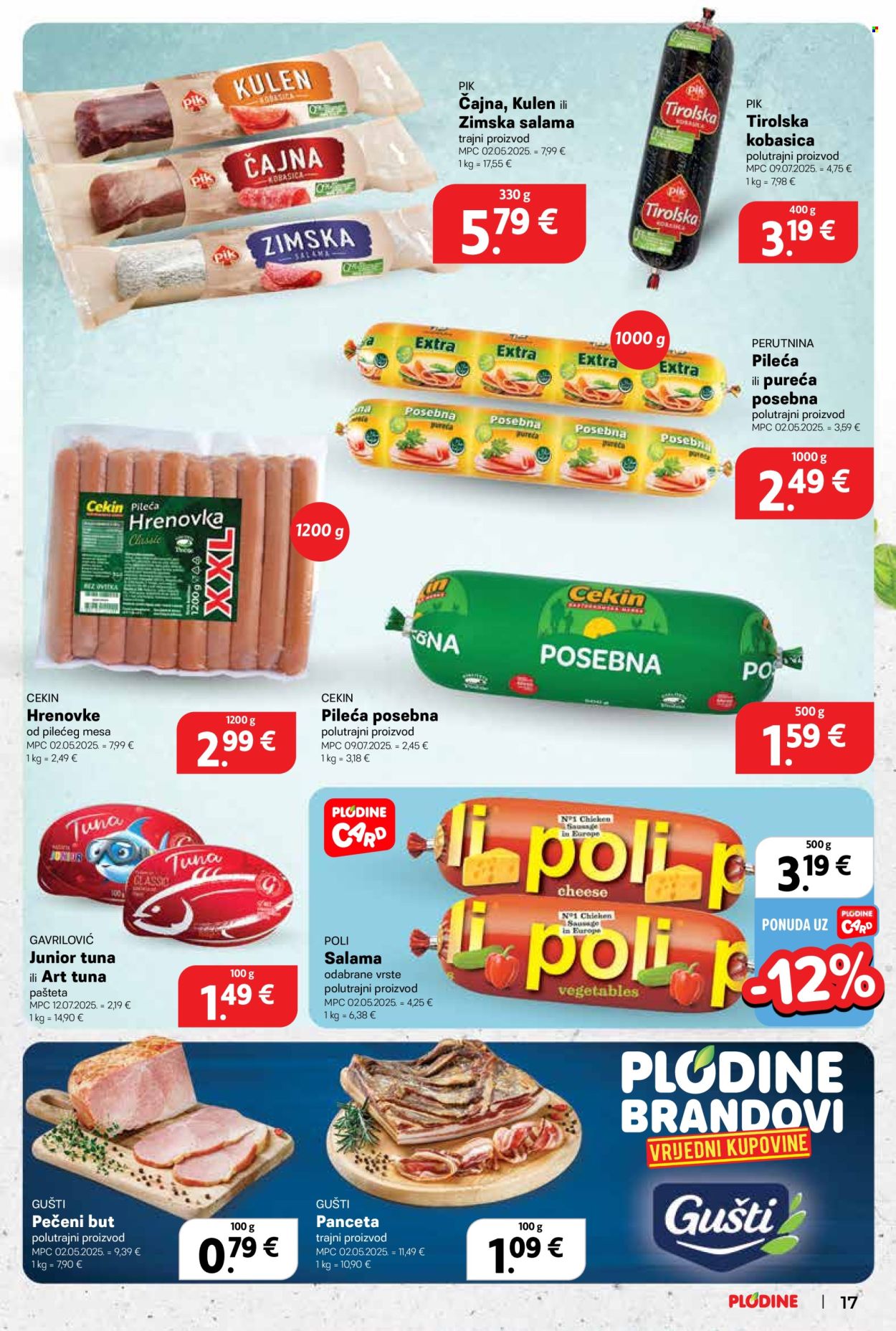 Plodine katalog - 27.08.2025. - 02.09.2025. Stranica 17