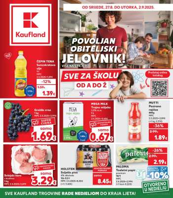 Kaufland katalog - 27.08.2025. - 02.09.2025.