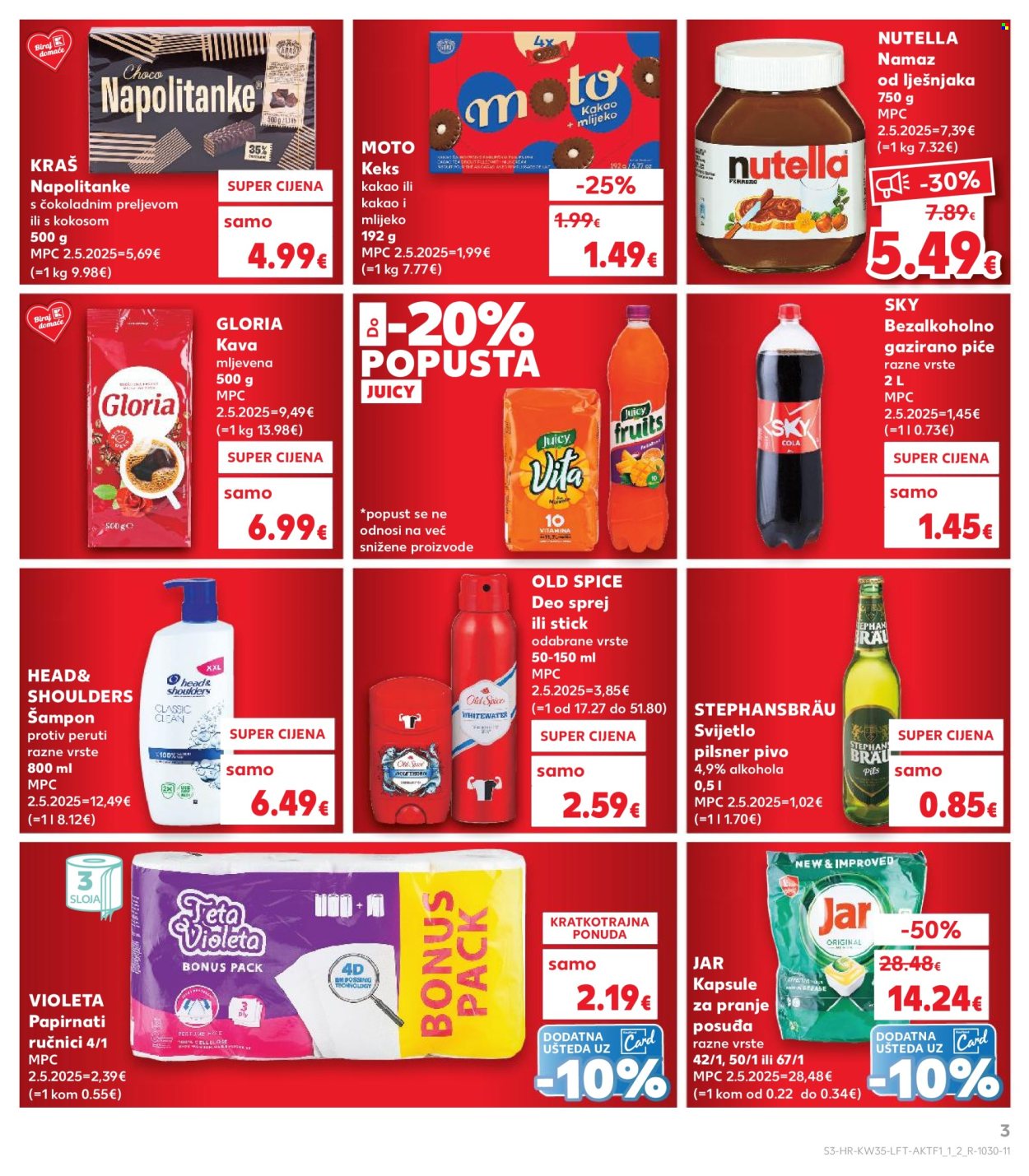 Kaufland katalog - 27.08.2025. - 02.09.2025. Stranica 3