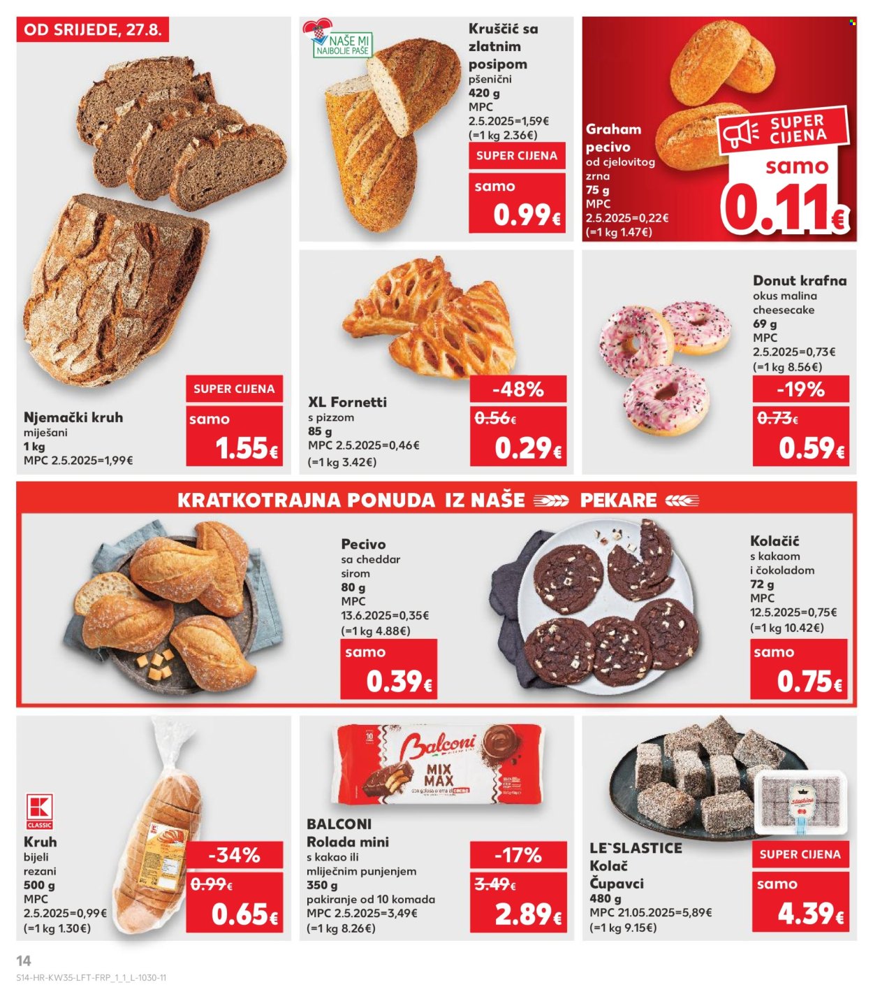 Kaufland katalog - 27.08.2025. - 02.09.2025. Stranica 14