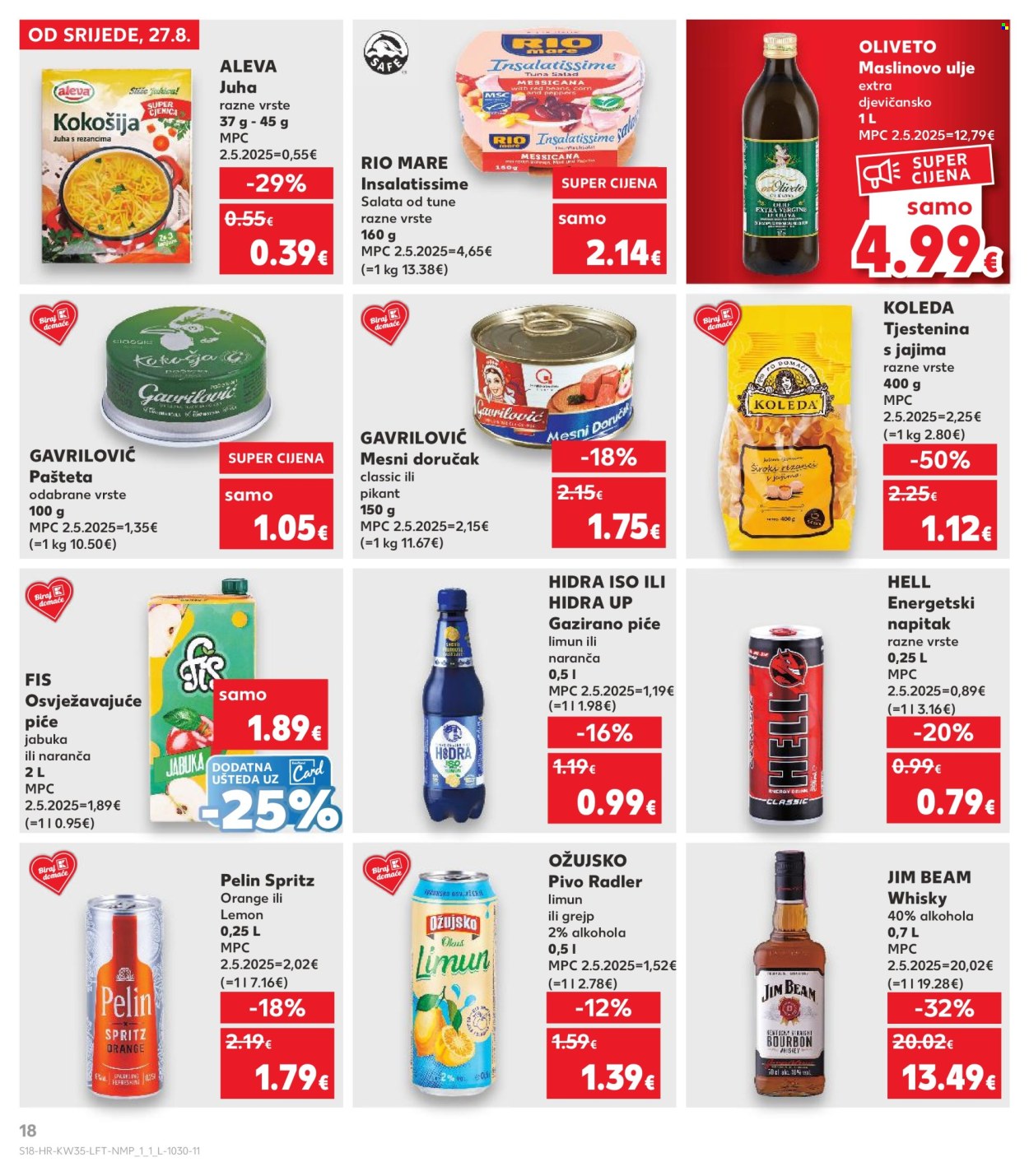 Kaufland katalog - 27.08.2025. - 02.09.2025. Stranica 18