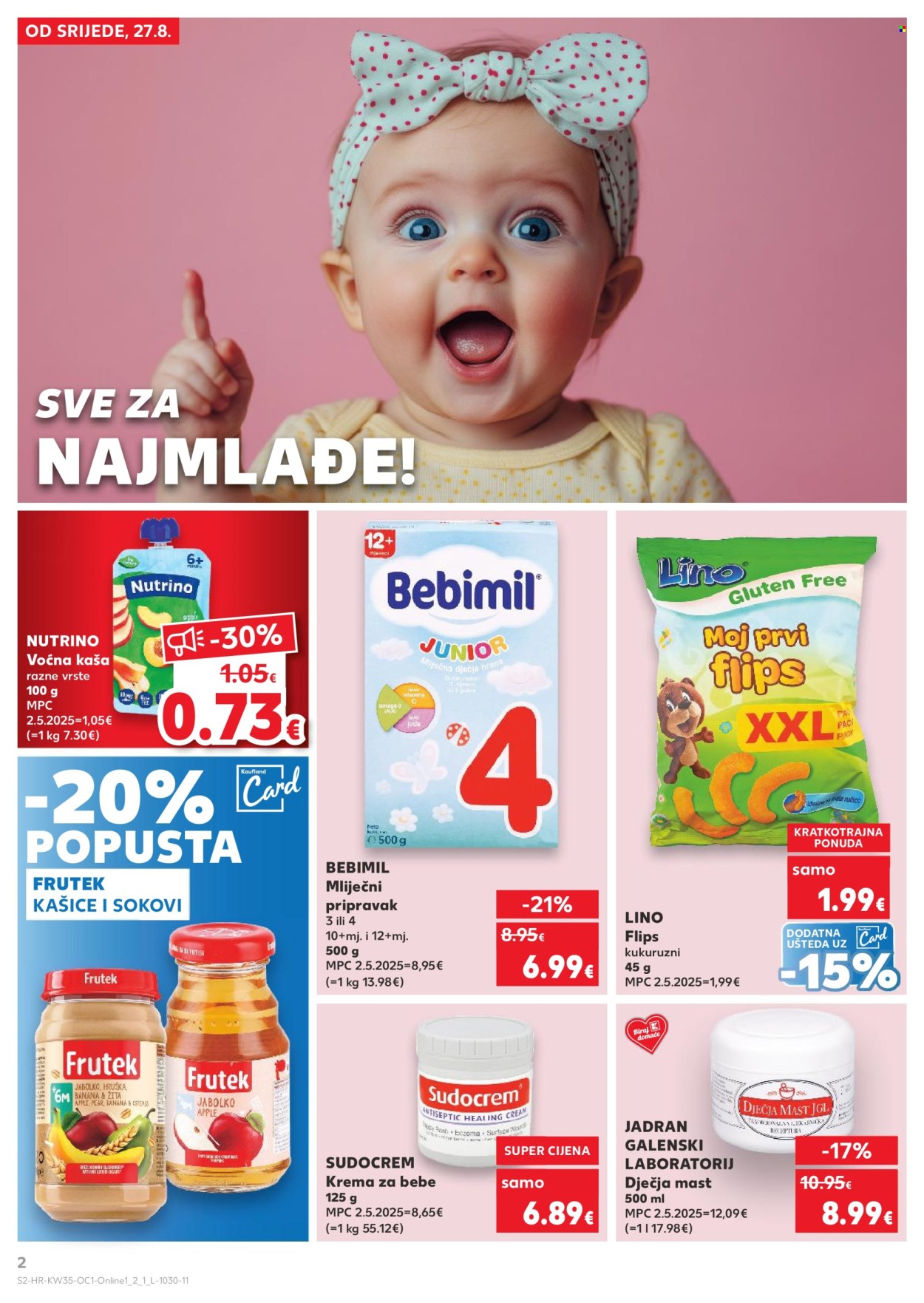 Kaufland katalog - 27.08.2025. - 02.09.2025. Stranica 2
