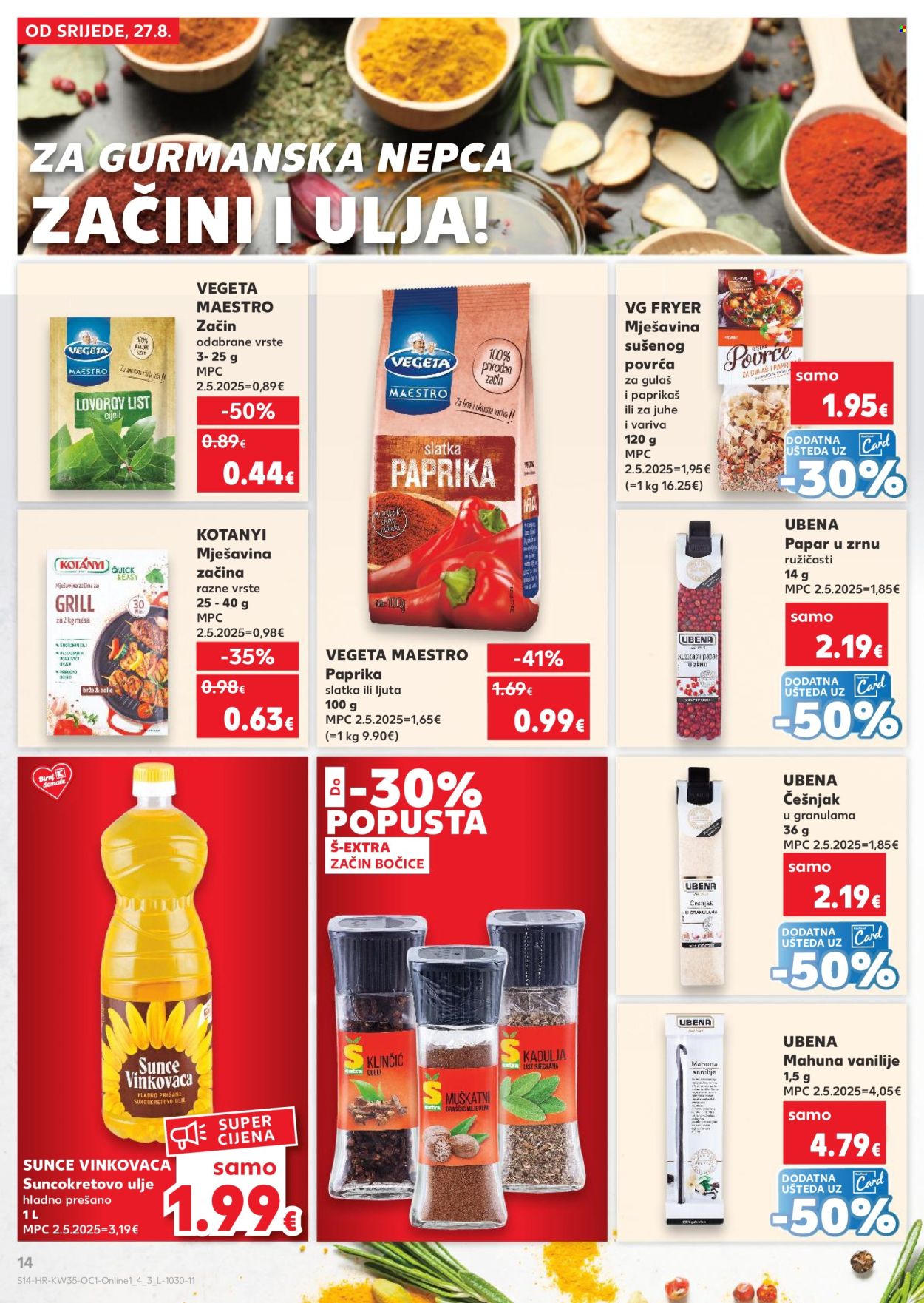 Kaufland katalog - 27.08.2025. - 02.09.2025. Stranica 14