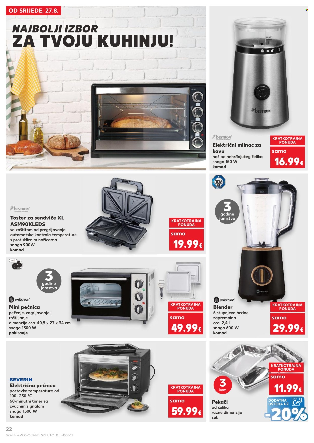 Kaufland katalog - 27.08.2025. - 02.09.2025. Stranica 22